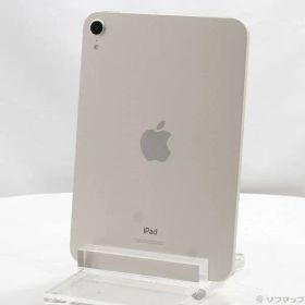 ソフマップ 〔中古品〕 iPad mini 第6世代 64GB スターライト MK7P3J／A Wi-Fi【352】
