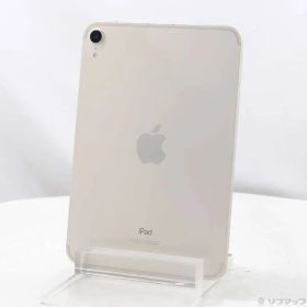 ソフマップ 〔中古品〕 iPad mini 第6世代 64GB スターライト MK8C3J／A SoftBankロック解除SIMフリー【348】