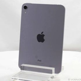 ソフマップ 〔中古品〕 iPad mini 第6世代 256GB パープル MK7X3J／A Wi-Fi【352】