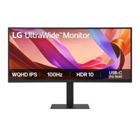 LGエレクトロニクス(LG) 34U650A-B.AJL 34型 WQHD (3440x1440) 3800R曲面型 IPS Monitor ウルトラワイド ディスプレイ