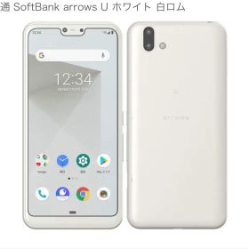 SoftBank arrows U 801FJ スマホ本体 ホワイト