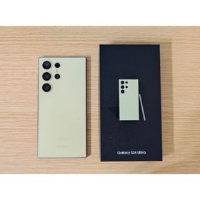 ギャラクシー(Galaxy)の【美品】Galaxy S24 Ultra｜512GB｜イェロー｜SIMフリー版(スマートフォン本体)