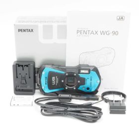PENTAX ペンタックス WG-90 ブルー 防水デジタルカメラ