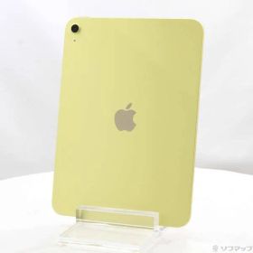 ソフマップ 〔中古品〕 iPad(A16) 256GB イエロー MD4J4J／A Wi-Fi【198】
