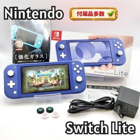 ニンテンドー3DS(ニンテンドー3DS)の【美品】18 Nintendo Switch Lite ブルー 127-32(家庭用ゲーム機本体)