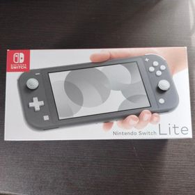 ニンテンドースイッチ(Nintendo Switch)のNintendo Switch Lite/グレー （付属品完備）(家庭用ゲーム機本体)