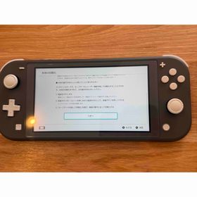 ニンテンドースイッチ(Nintendo Switch)のNintendo Switch Liteグレー(充電器あり)(家庭用ゲーム機本体)