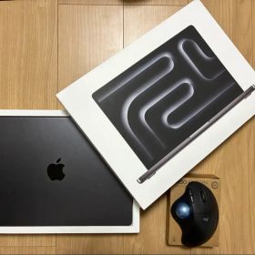 〖美品〗14インチApple MacBookM3Pro logicoolマウス付