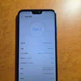 HUAWEI P20 lite 本体