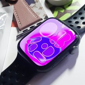 アップルウォッチ(Apple Watch)のNIKE アップルウォッチ Series7 45mm・GPS Apple(腕時計(デジタル))