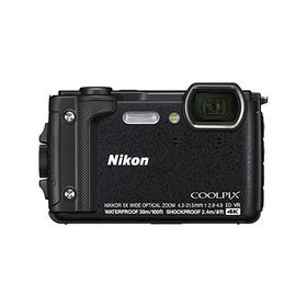 整備済み品 Nikon デジタルカメラ COOLPIX W300 BK クールピクス 1605万画素 ブラック 防水 耐寒 防塵 (整備済み