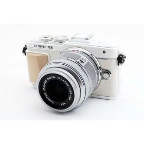 【中古】オリンパス OLYMPUS E-PL7 ホワイト レンズセット 美品当店保証30日間 人気モデル 高画質 売れ筋