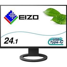 EIZO EV2485-BK FlexScan 24.1型液晶ディスプレイ (1920×1200 / HDMI・DisplayPort・USB Type-C / ブラック / スピーカー:あり)