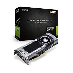 【中古】 ELSA GEFORCE GTX 980 4GB グラフィックスボード VD5523 GD980-4GERX
