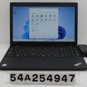 Lenovo ThinkPad L590 Core i5 8265U 1.6GHz/8GB/256GB(SSD)/15.6W/FWXGA(1366x768)/Win11 キー文字消えあり【中古】【20260205】