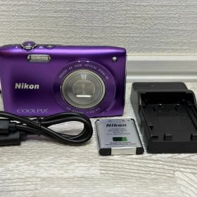 【美品・完動品】Nikon Coolpix S3300 パープル