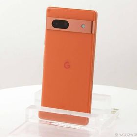 〔中古〕GOOGLE(グーグル) Google Pixel 7a 128GB コーラル GA04438-JP SIMフリー〔352-ud〕