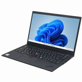ノートパソコン lenovo ThinkPad X1 Carbon Gen8 中古 2019年モデル Windows11 64bit WEBカメラ 第10世代 Core i5 メモリ16GB 高速 SSD 無線LAN フルHD 14インチ