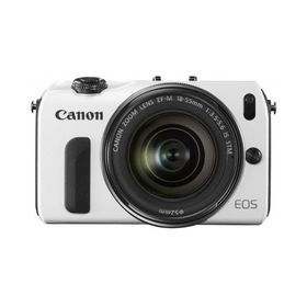 Canon ミラーレス一眼カメラ EOS M レンズキット EF-M18-55mm F3.5-5.6 IS STM ホワイト EOSMWH-18-55ISSTMLK