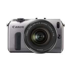 Canon ミラーレス一眼カメラ EOS M レンズキット EF-M18-55mm F3.5-5.6 IS STM シルバー EOSMSL-18-55ISSTMLK