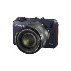 Canon ミラーレス一眼カメラ EOS M ダブルレンズキット EF-M18-55mm F3.5-5.6 IS STM/EF-M22mm F2 STM ベイブルー EOSMBL-WLK