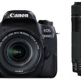 【中古】Canon キヤノン EOS 9000D ダブルズームキット