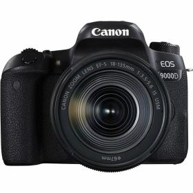 【中古】キヤノン Canon EOS 9000D レンズキット EF-S18-135mm F3.5-5.6 IS USM 付属
