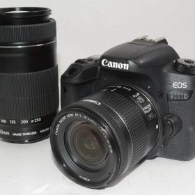【中古】【外観並級】Canon デジタル一眼レフカメラ EOS 9000D ダブルズームキット