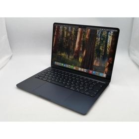 【中古】Apple MacBook Air 13インチ CTO (M3,2024) ミッドナイト M3(CPU:8C/GPU:10C)/16G/256G【ECセンター】保証期間１ヶ月【ランクA】