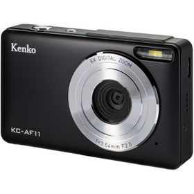 ケンコー デジタルカメラ「KC-AF11」(ブラック) KC-AF11-BK 返品種別A