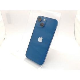 【中古】Apple 楽天モバイル 【SIMフリー】 iPhone 13 mini 128GB ブルー MLJH3J/A【秋葉3号】保証期間1ヶ月【ランクC】