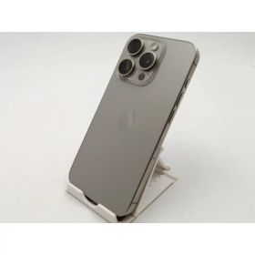 【中古】Apple 国内版 【SIMフリー】 iPhone 15 Pro 128GB ナチュラルチタニウム MTU93J/A【ECセンター】保証期間1ヶ月【ランクB】