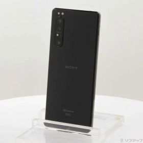 【中古】SONY(ソニー) Xperia 1 II 128GB ブラック SO-51A docomoロック解除SIMフリー 【198-ud】