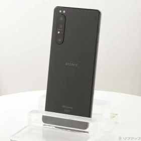 【中古】SONY(ソニー) Xperia 1 II 128GB ブラック SO-51A docomoロック解除SIMフリー 【377-ud】
