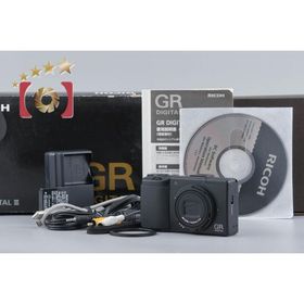 【中古】RICOH リコー GR DIGITAL III コンパクトデジタルカメラ シャッター回数僅少 元箱付き