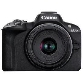 《新品》キヤノン EOS R50 RF-S 18-45 IS STM レンズキット ブラック ミラーレス一眼 Canon
