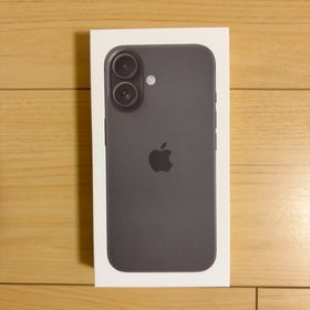 アップル(Apple)の新品未開封 iPhone16 256GB ブラック(スマートフォン本体)