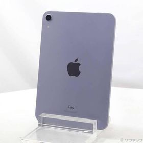 〔中古〕Apple(アップル) iPad mini 第6世代 256GB パープル MK7X3J／A Wi-Fi〔344-ud〕