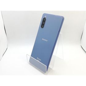 【中古】SONY docomo 【SIMロック解除済み】 Xperia 10 III ブルー 6GB 128GB SO-52B【熊本】保証期間１ヶ月【ランクA】