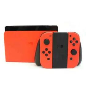 中古 Nintendo Switch 有機ELモデル マリオレッドNintendo 任天堂HEG-S-RAAAA コンディションランク【AB】（商品 No.05-0）