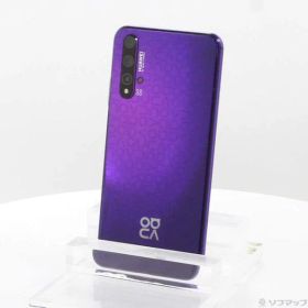 【中古】HUAWEI(ファーウェイ) HUAWEI nova 5T 128GB ミッドサマーパープル YAL-L21 SIMフリー 【348-ud】