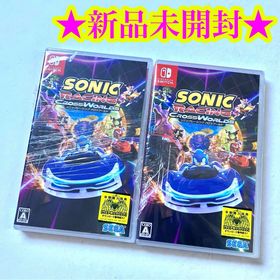 【新品】Switch ソニックレーシング クロスワールド 2点 マグネット付き(家庭用ゲームソフト)