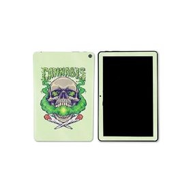 MightySkins Glossy Glitter Skin Compatible with Kindle Fire HD 10 (2023) - Skull and Joints | Protective, Durable High-Gloss Glitter Finis_並行輸入