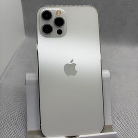 ●ハピネスネット SIMフリー iPhone12Pro 128GB シルバー バッテリー86%