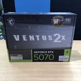 中古 MSI GeForce RTX 5070 12G VENTUS 2X OC（RTX5070 12GB） 3480038813 状態： Cランク