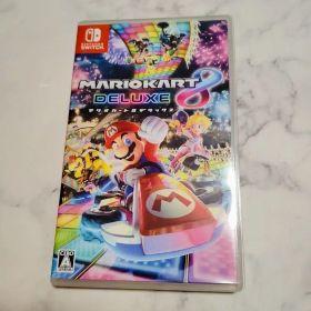 【極美品・ほぼ未使用】Nintendo Switch マリオカート8DX