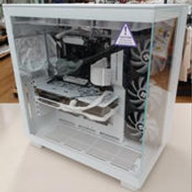 OS無し/白筐体/アクリルサイド/水冷 RYZEN7-5700X/16GB×2/SSD1TB 自作マシン(OSなし)