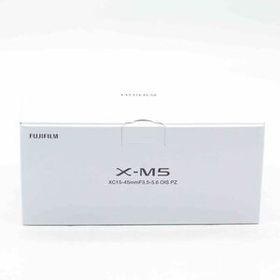 新品★ Fujifilm X-M5 XC15-45mmレンズキット ブラック #847