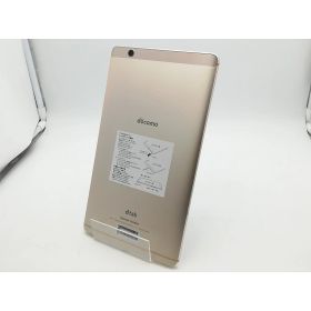 【中古】Huawei docomo 【SIMロック解除済み】 dtab Compact d-01J ゴールド 3GB 16GB【柏】保証期間1ヶ月【ランクC】