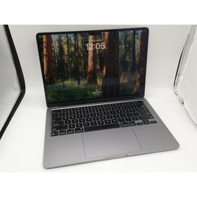 【中古】Apple MacBook Air 13インチ CTO (M2,2022) スペースグレイ M2(CPU:8C/GPU:8C)/8G/512G/30W AC【道玄坂】保証期間１ヶ月【ランクC】